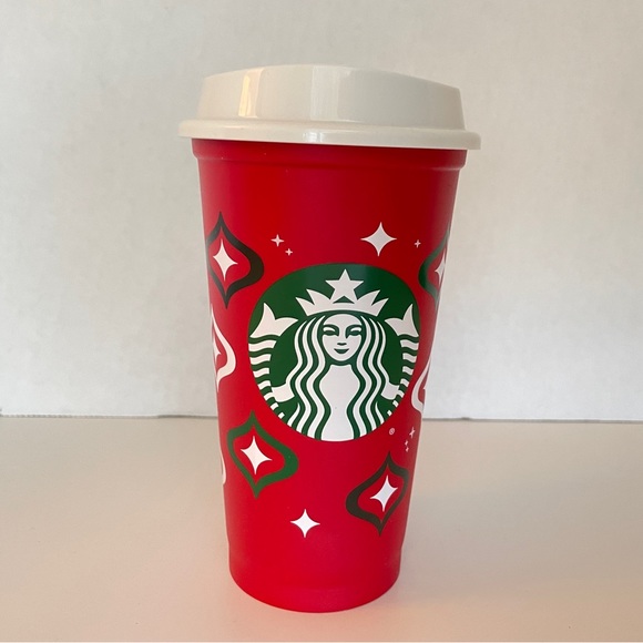 🆕 ☕️ 2023 Starbucks Reusable Holiday “Red Cup” ☕️ - Picture 1 of 6